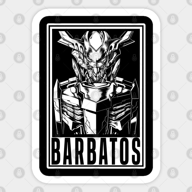 Barbatos Lupus Sticker by WahyudiArtwork